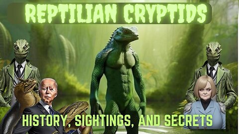 The Truth About Reptilian Cryptids: Legends, Lore, and Theories