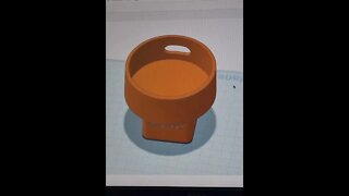 Decided to design and 3D print my own bespoke Amazon Alexa Echo Dot all in one holder.