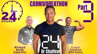 Muscle on OMAD, Fat to Protein Ratios, Optimal Regime, Meat on Dialysis: 24 hr Part 3 Dr Chaffee