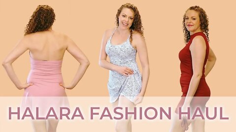 ASMR Try On Fashion Haul & 3Dio Whispers | Dresses with Pockets- Yes Please!! Halara Review Modeling