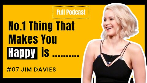 Happiness Scientist EXPLAINS Why You Are Sad & How To Be Happy - Jim Davies EP07