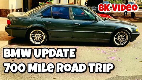 BMW 740i M Sport 700 Mile Trip Update Video 8K