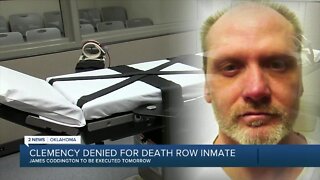 Clemency denied for Oklahoma death row inmate James Coddington