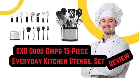 OXO Good Grips 15-Piece Everyday Kitchen Utensil Set review.