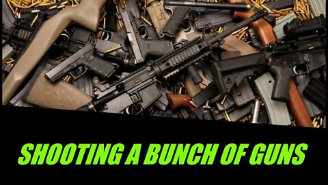 SHOOTING LOTS OF GUNS!!!