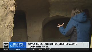 CALIFORNIA HOMELESS CAVES FOUND in Modesto