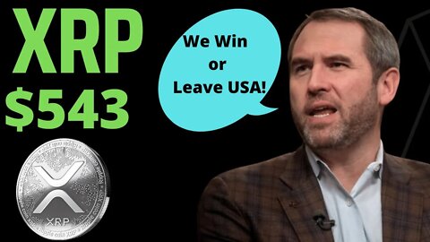 Ripple vs Sec: We win or leave USA! XRP News Today