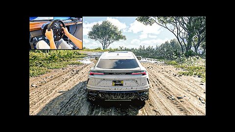 Lamborghini Urus - The Crew Motorfest (Steering wheel gameplay)