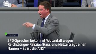 SPD-Sprecher bekommt Wutanfall wegen Reichsbürger-Razzia