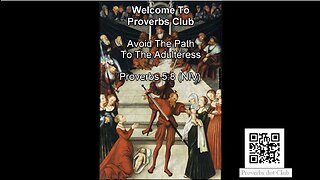 Avoid The Path To The Adulteress - Proverbs 5:8