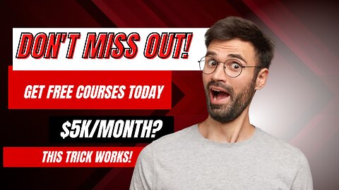 Don't Miss Out! FREE Courses on Coursera (Limited Time Trick Revealed!)