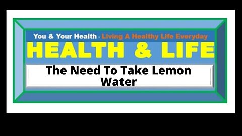 THE HEALTH IMPORTANCE OF DRINKING LEMON WATER