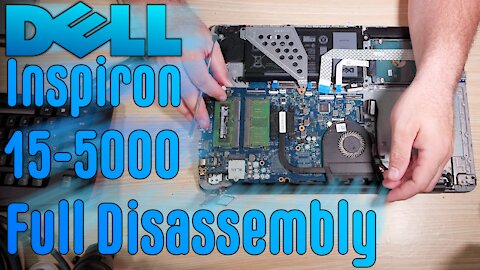 Dell Inspiron 15-5565 Disassembly, Motherboard Removal, Keyboard Replacement - Jody Bruchon