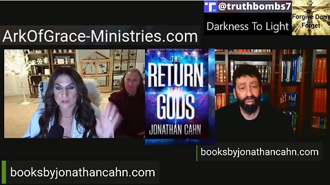 12/19/2022 Amanda GFrace Talks...LIVE PARTB 2 WITH RABBI JONATHAN CAHN, RETURN OF THE GODS!