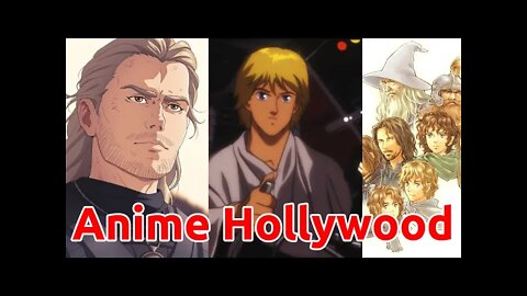 Anime Hollywood-Lord of the Rings, The Witcher, Star Wars #anime
