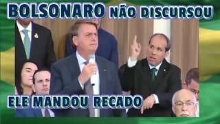 BOLSONARO:, "NÃO SOMOS IMBECIS E SIM AGORA VEMOS OS IMBECIS QUE COMANDAVAM O BRASIL"