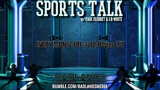 Sports Talk Ep 33 - Mon 12:00 PM ET -