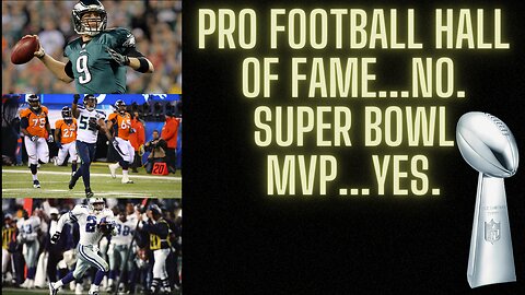 The least productive playing careers from former Super Bowl MVP winners