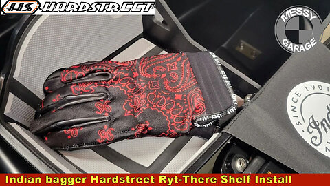 Indian Springfield Dark Horse Hardstreet Ryt-There Bag Shelf Install