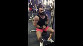Chest exercise from above