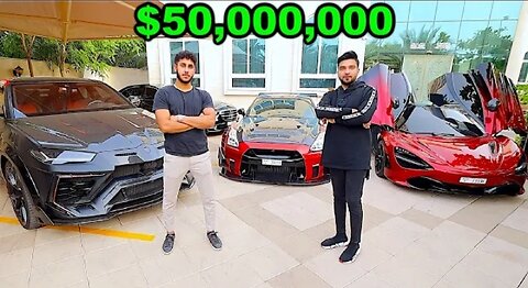 Dubai's Richest Kids New $50,000,000 Mansion and Cars...
