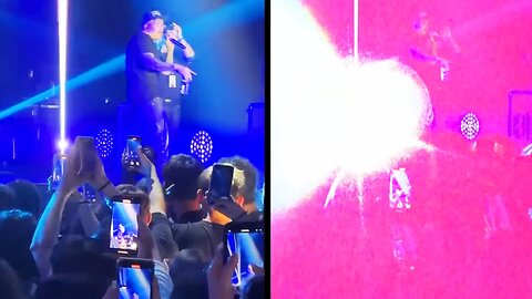 Concert Laser Destroys Phone Camera