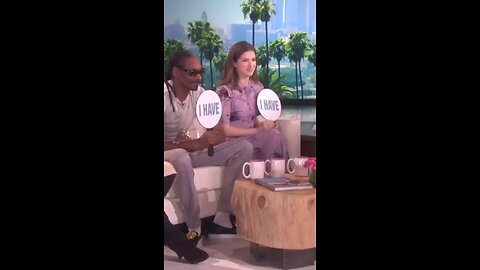 Snoop Dogg plays Never have I ever on the Ellen show😂