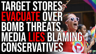 Target Stores EVACUATE Over Bomb Threats, Corporate Media LIES Blaming Conservatives