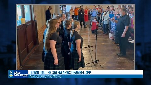 Mike shares the video of the Rushingbrook Children’s Choir singing the national anthem at Friday’s South Carolina event