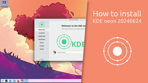 How to install KDE neon 20240624