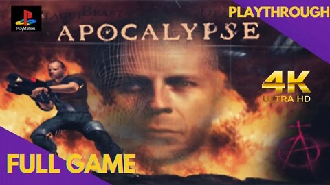 Apocalypse: Starring Bruce Willis (PSX/PS1) Longplay!!!