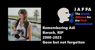 Reaction to the passing of Adi Baruch RIP, may G-d avenge her.
