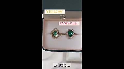 White Gold vs Yellow Gold engagement anniversary emerald rings: How Do They Differ?