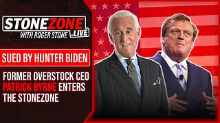 SUED BY HUNTER BIDEN! Former Overstock CEO Patrick Byrne Joins Roger Stone in The StoneZONE