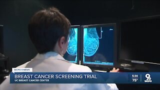 Breast cancer screening trial at UC