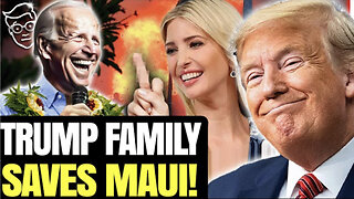 Trump Family Secretly Travels To Maui To Serve Fire Victims