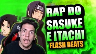 REACT Rap do Itachi e Sasuke (Naruto) - ACABOU A IRMANDADE | Ft. Akashi Cruz | Flash Beats