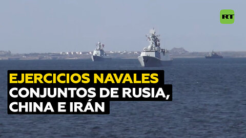 Rusia, China e Irán comienzan ejercicios navales en el golfo de Omán