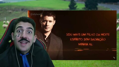 PASTOR REACT RAP DOS INFERNAIS 2 (Dante, Scorpion e Dean Winchester) | AllPlacebr