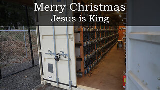 Merry Christmas - Jesus is King - From A Bitcoin Miner