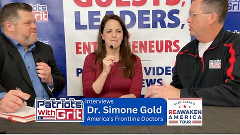 Interview With Dr. Simone Gold-She Discusses Prison, Medical Tyranny and What's Next