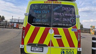 Jess, the Paramedic and voice of Vic Healthcare workers standing in solidarity