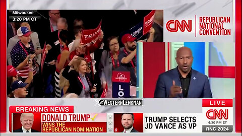 CNN's Van Jones' "Toned-Down Rhetoric"…JD Vance Is A Dangerous Virus And A Horror On The World Stage