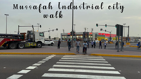 Mussafah industrial city / mussafah sanaiya City 4K walk AbuDhabi 2023 🇦🇪