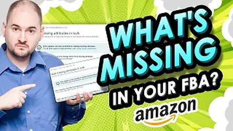 How to Add Missing Attributes in Bulk | Amazon Seller Central