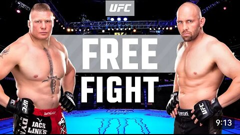 UFC Classic Fighters | Brock Lesnar vs Shane Carwin | FREE FIGHT