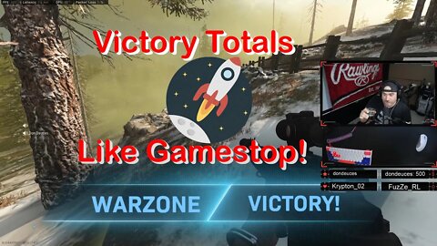 Victory Totals to the Moon like Gamestop! | Call of Duty: Black Ops Cold War/Warzone #shorts