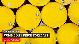 COMMODITY REPORT: Gold, Silver & Crude Oil Price Forecast: 6 October 2023