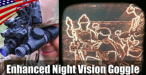 U.S. Army's New Advanced Enhanced Night Vision Goggles Look Like Predator's Vision