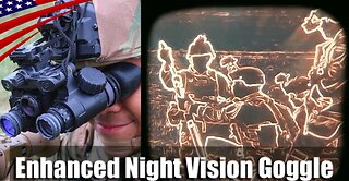 U.S. Army's New Advanced Enhanced Night Vision Goggles Look Like Predator's Vision